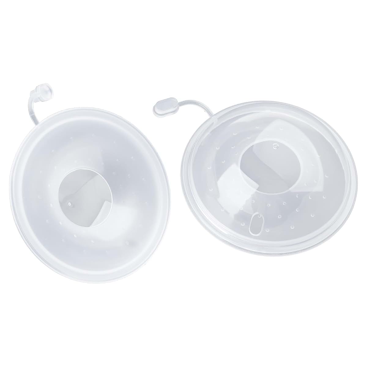 BabyOneStop Silicone Breast Shells Milk Collector, 2-Pack Reusable Nursing Cups for Breastfeeding Moms