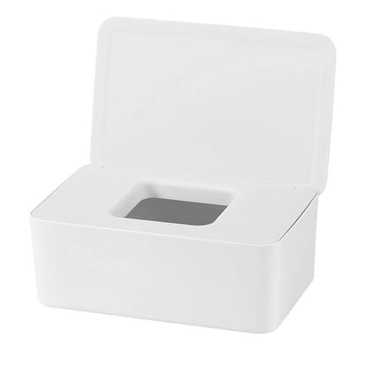 DEF Wipes Dispenser, Polypropylene Baby Wipes Case Sealed Keeps Wet Tissue Fresh Flushable Case Holders Easy Open and