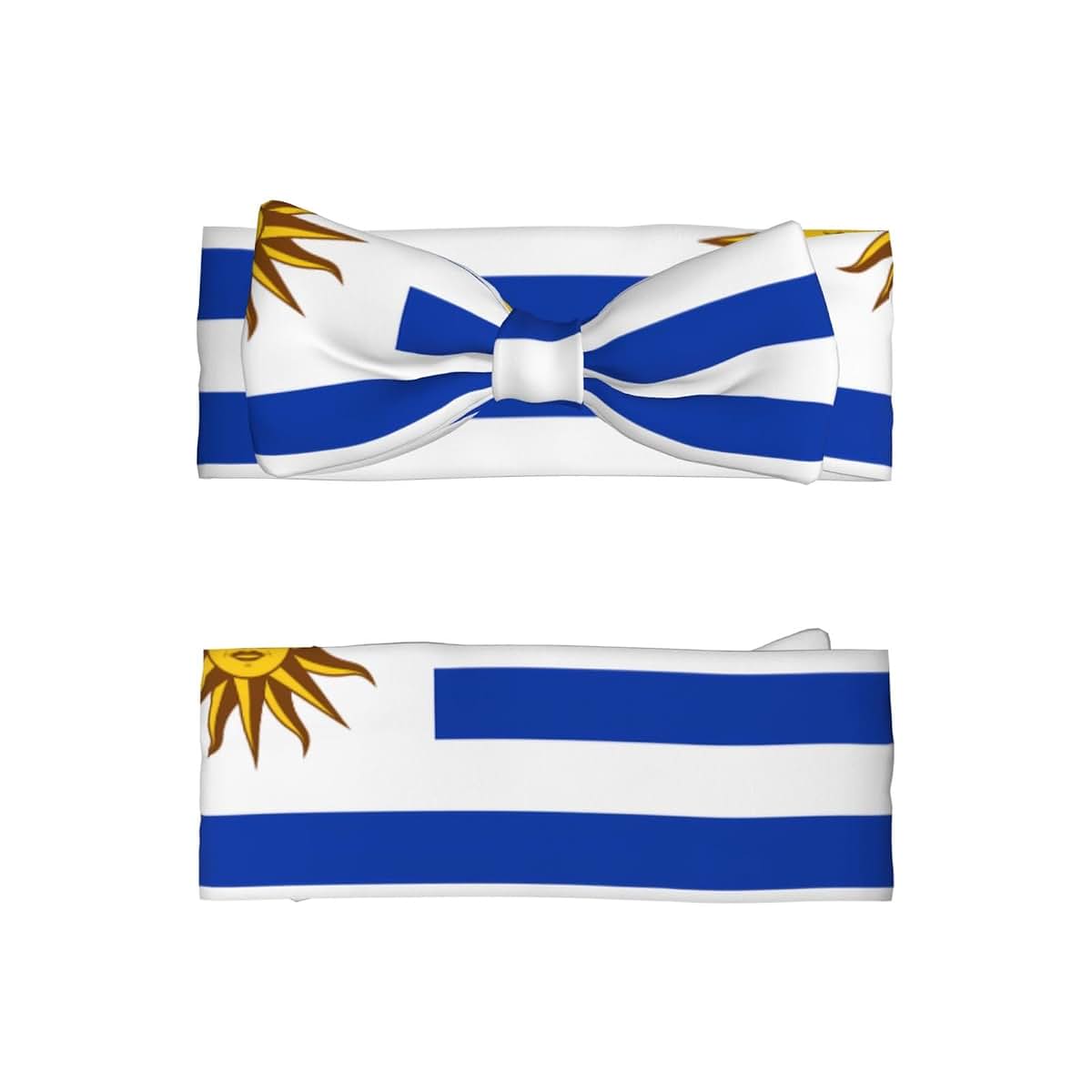 PEGQCVAM Flag Of Uruguay Baby Bow Headband (photo 2)