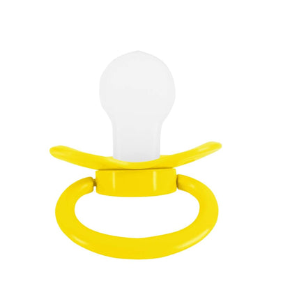 SUNOWE Adult Sized Pacifier Candy Cute Baby Pacifiers in Yellow