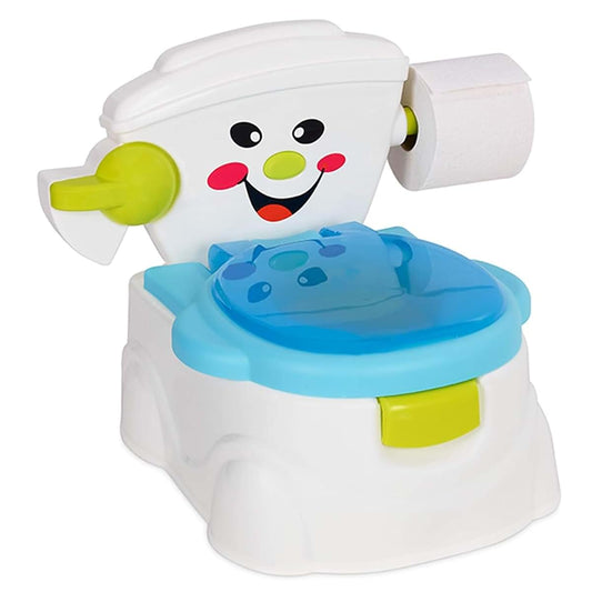 KtEli Kids Potty Training Toilet Seat with Splash Guard - Lightweight Portable Potty Great for Travel - Fun Kids Toilet