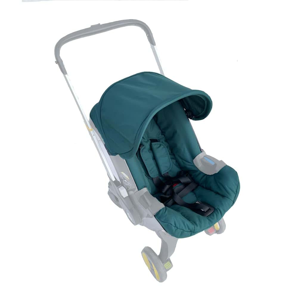 AICTIMO Seat Cushion Changing Kits Clothes, Sun Shade, Stroller Canopy Compatible with Doona Car Seat & Stroller (Green) (photo 2)