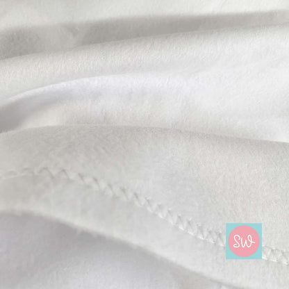 Lovable Gift Co Baby Sharks Personalized Baby Receiving Swaddle Blanket (photo 3)