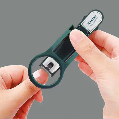 KaeDa Magnifying Glass Nail Clippers In Pp Green (photo 4)