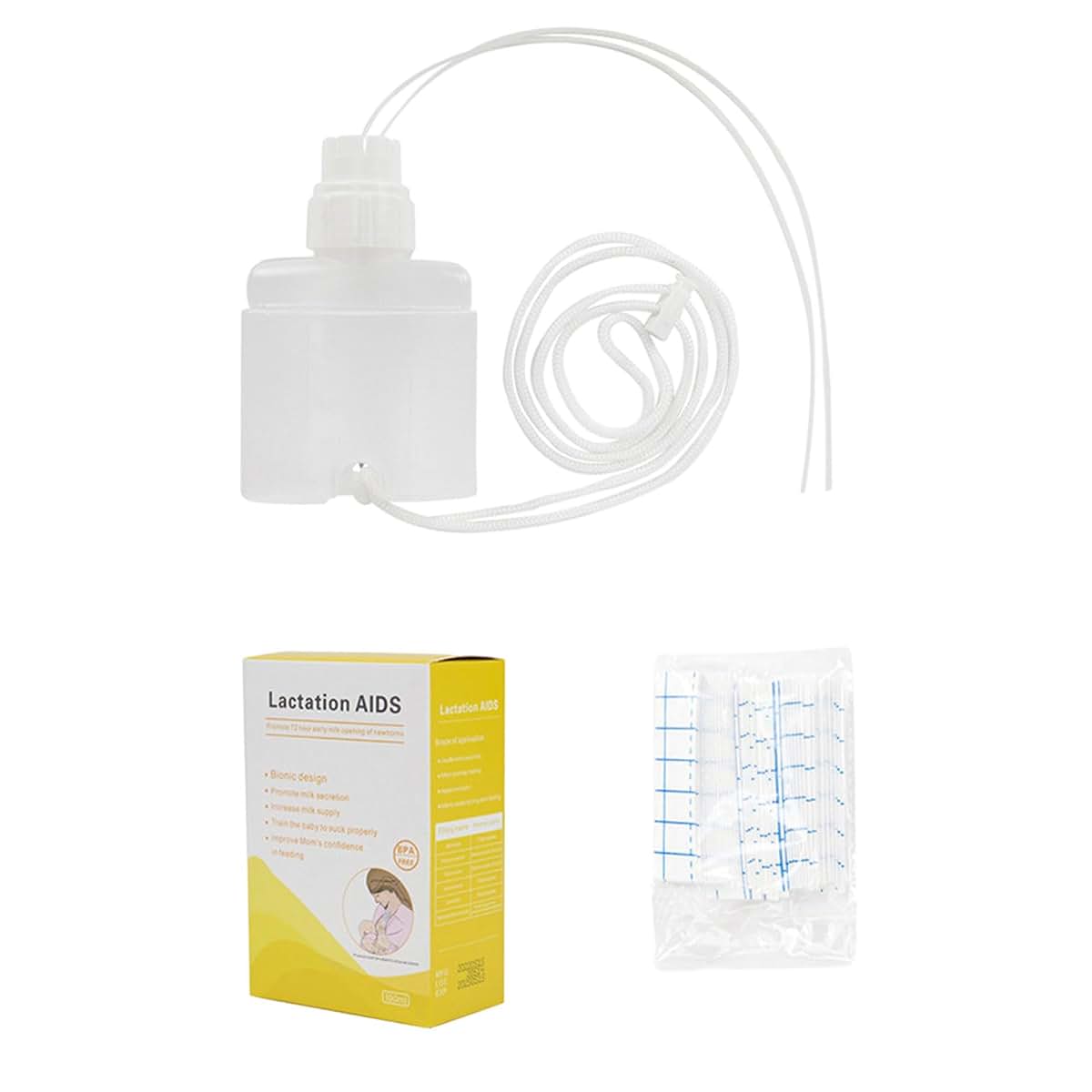 QIANQJL Ergonomic Milk Supplementer Milk Buddy Baby Bottle Aid