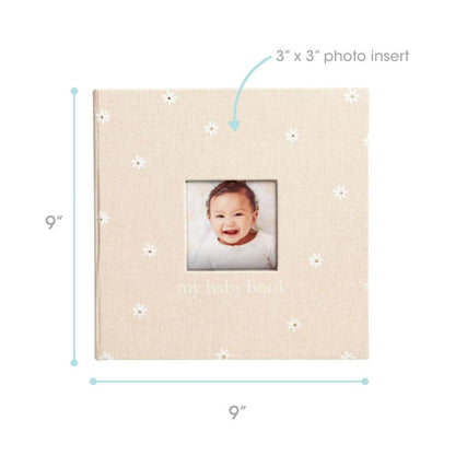 Pearhead Daisy Print First 5 Years Baby Memory Book Journal