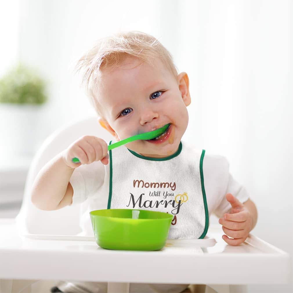 Cotton Bibs and Burp Cloths for Baby and Toddler