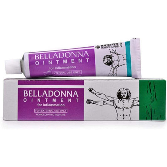 Exportmall Bakson Homeopathy Belladonna Cream, 0.25 Fl Oz Pack Of 4