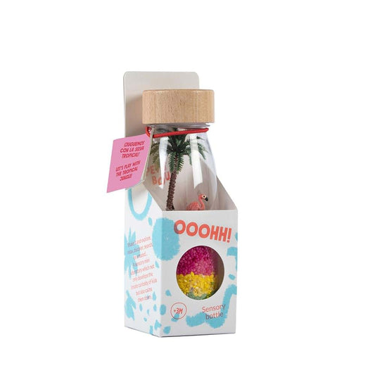 PETIT BOUM - Tropical Spy Bottle I A Microcosm in Each Bottle I Discover, Learn and Have Fun I Sensorial Bottles for