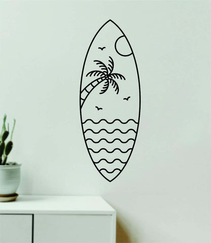 Boop Decals Surfboard Beach Adventure Quote Wall Decal Sticker