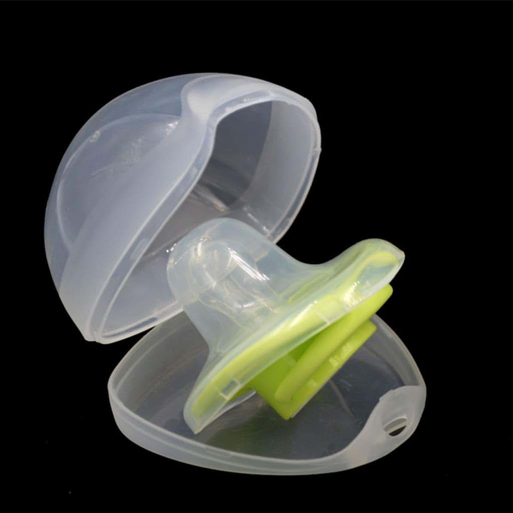 Cnrfeoap Baby Pacifier for Case Transparent Safe Infant Soother Storage Box HOL (photo 2)