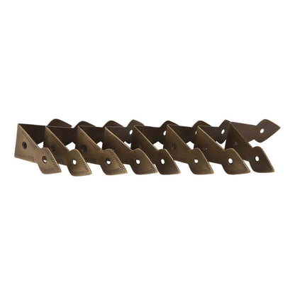 BrassTrunk Corner Protector – Antique Finish Metal Guards for Trunks