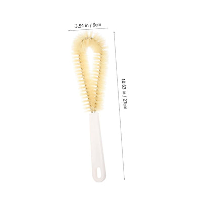Kisangel Long Handle Cup Brush Cleaner with 90-Degree Bend