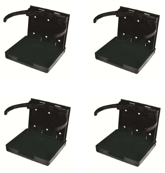 JR Products Black Adjustable Cup Holder, 4 Pack