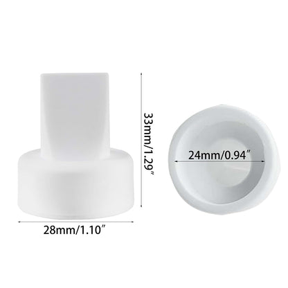 Silicone Duckbill Valves for Breast Pumps, Leak Proof Design