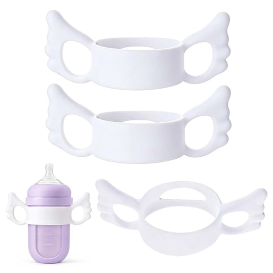Mvelwodx 3 Pcs Silicone Bottle Handles For Nursh And Square Bottles