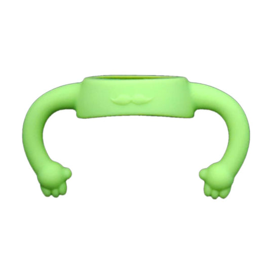 Gllehkt Baby Bottle Handle Silicone Baby Bottle Holder with Easy Grip Handles to Hold Their Own Bottle Used for 2.17""