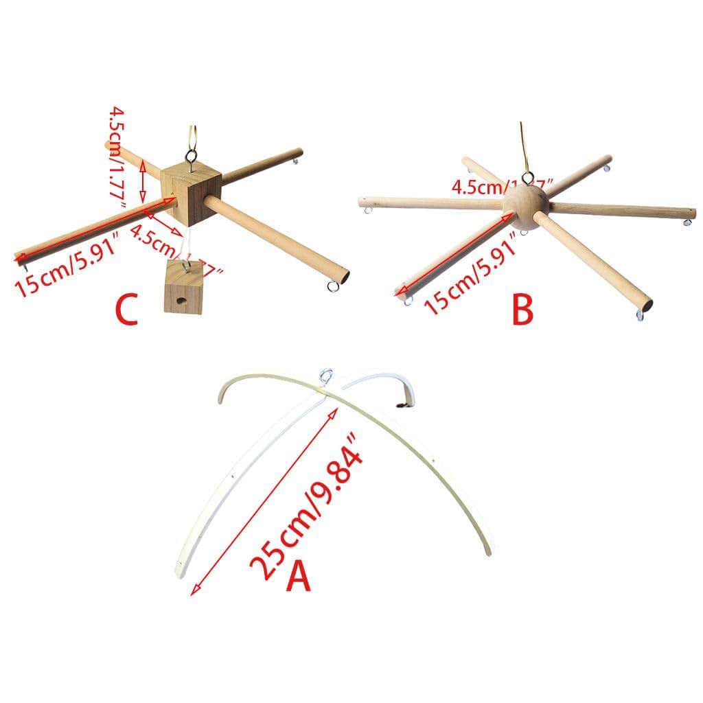 Foshan Wood Baby Mobile Hanger Frame for Cribs (photo 4)