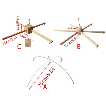 Foshan Wood Baby Mobile Hanger Frame for Cribs (photo 4)