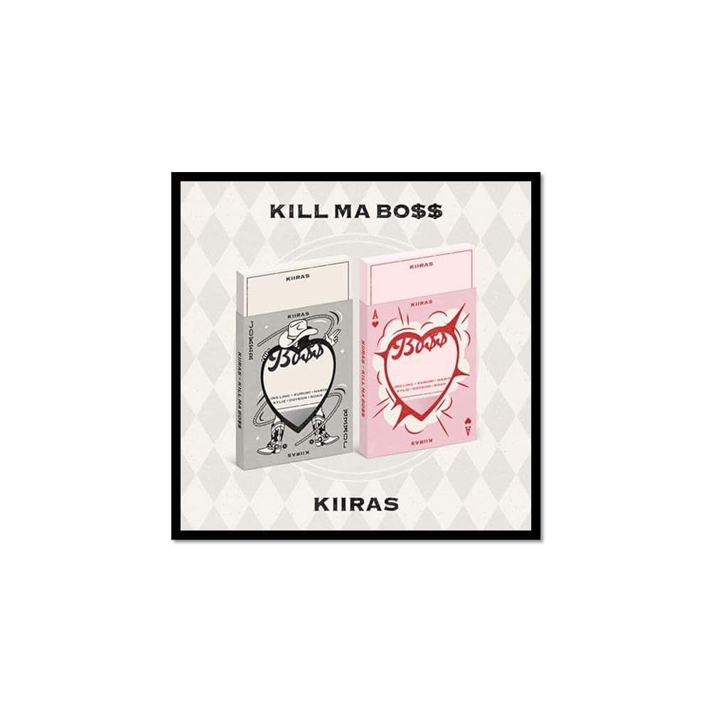 KIIRAS Kill Ma Boss [Photobook Ver.] 1st Mini Album (2 Versions)