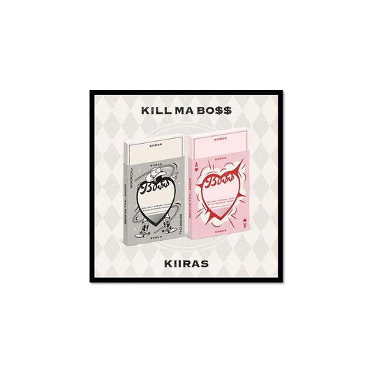 KIIRAS Kill Ma Boss [Photobook Ver.] 1st Mini Album (2 Versions)