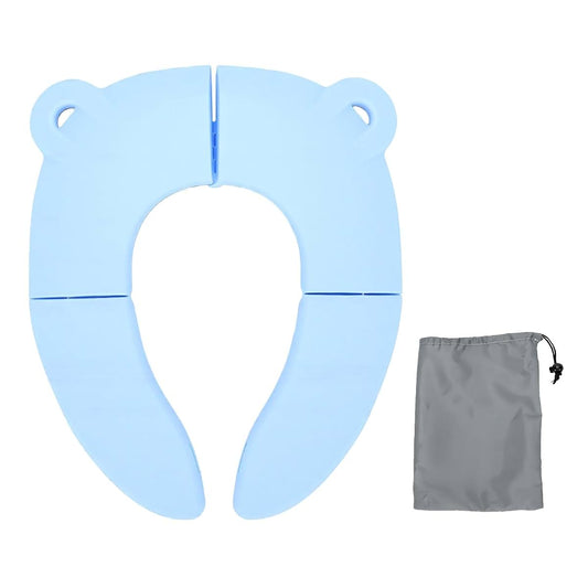 Aolidsive Foldable Potty Seat - Blue Travel Training Seat