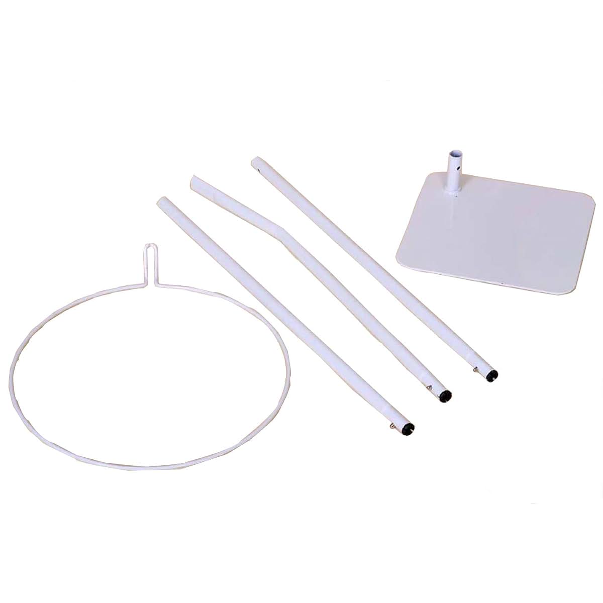 RuiHome Crib Mosquito Net Floor-Standing Bracket Holder Cot Bed Universal Metal Stand Frame