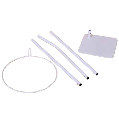 RuiHome Crib Mosquito Net Floor-Standing Bracket Holder Cot Bed Universal Metal Stand Frame