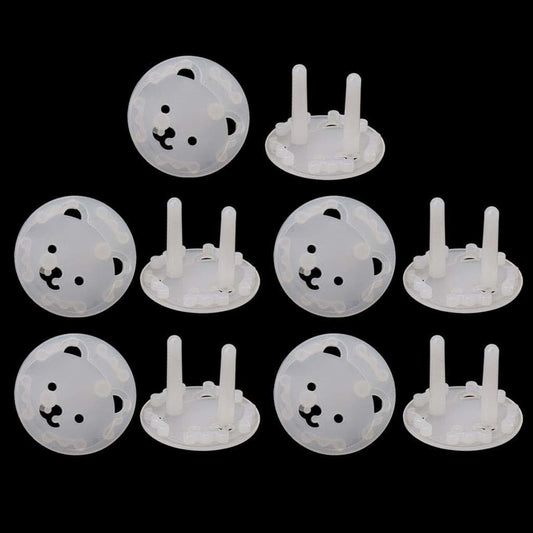 Angwang Safety Plug Protector, 10pcs European Standard Outlet Covers
