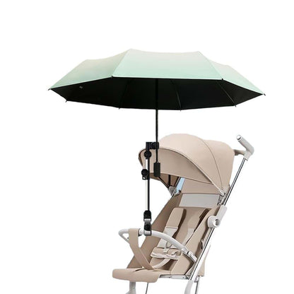 Nakazawa Stroller Umbrella With Adjustable Universal Clamp, Gradient Green
