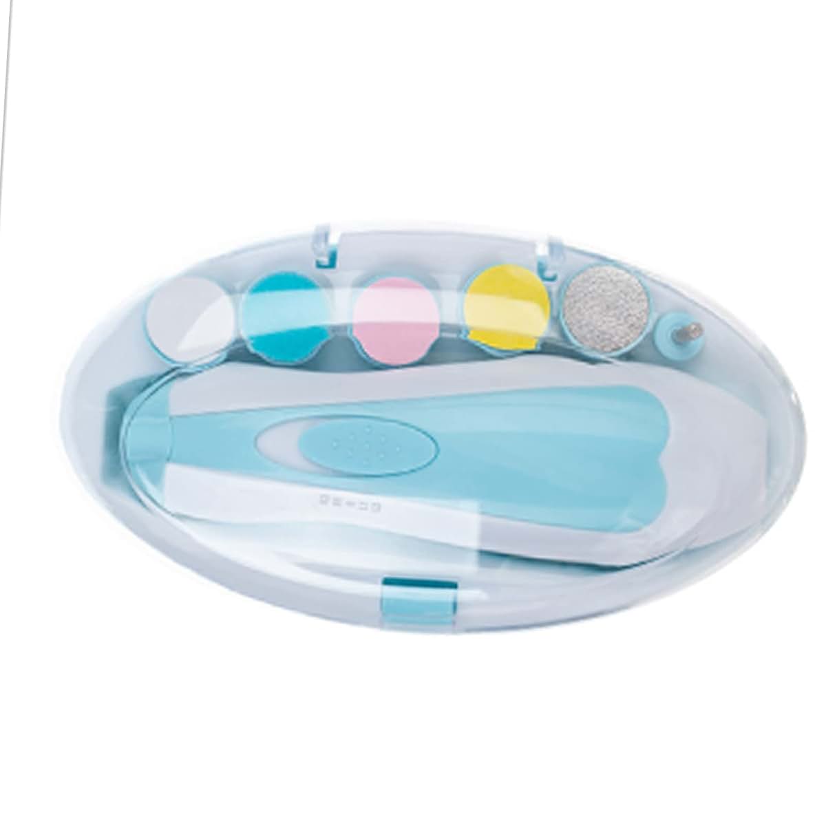 BTSEURY Electric Baby Nail Trimmer with 6 Grinding Head Set