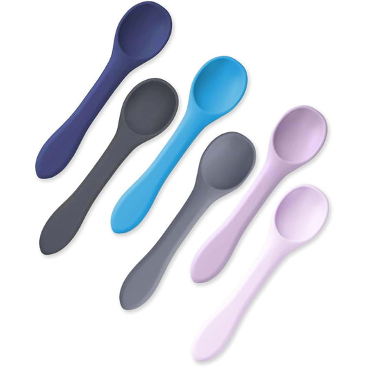 Horus & Rah Baby Spoons - Silicone Training Spoons