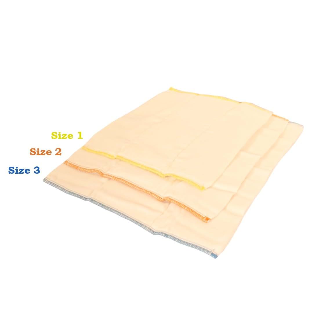 Buttons Diapers –Unbleached Organic Prefolds – 6 Pack, Baby Cloth Diaper Bamboo Cotton Blend Prefolds, High Quality (photo 2)