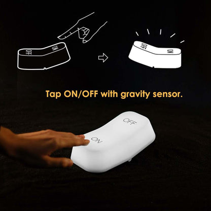 DesignNest On-Off lamp, Easy Switch LED Night Light, Gravity Sensor, 2 Light Levels, USB, Portable Rechargeable Bedside (photo 3)