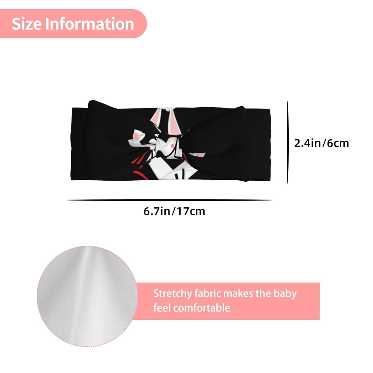 Yyhwhjde Taekwondo Bunny Baby Bow Headband