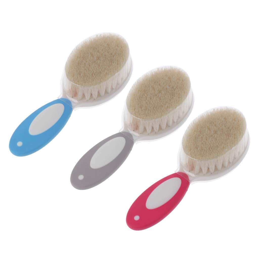 Psdndeww Newborn Hair Brush With Easy-carry Handle