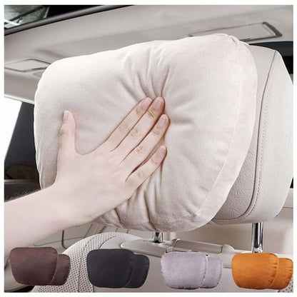 MAXZIZ Car Headrest Seat Neck Pillow Traveling Neck Support Cushion Accessories (Color : 1Pcs Gray)