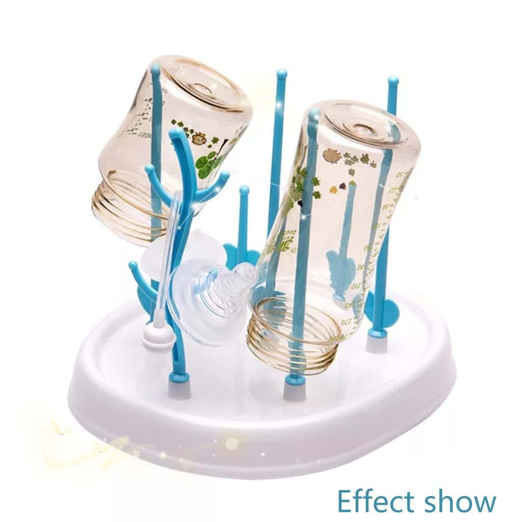 Gllehkt Baby Bottle Drying Rack Foldable