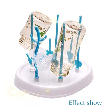 Gllehkt Baby Bottle Drying Rack Foldable
