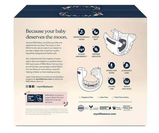 Generic Milli Moon Luxury Diapers Size 4