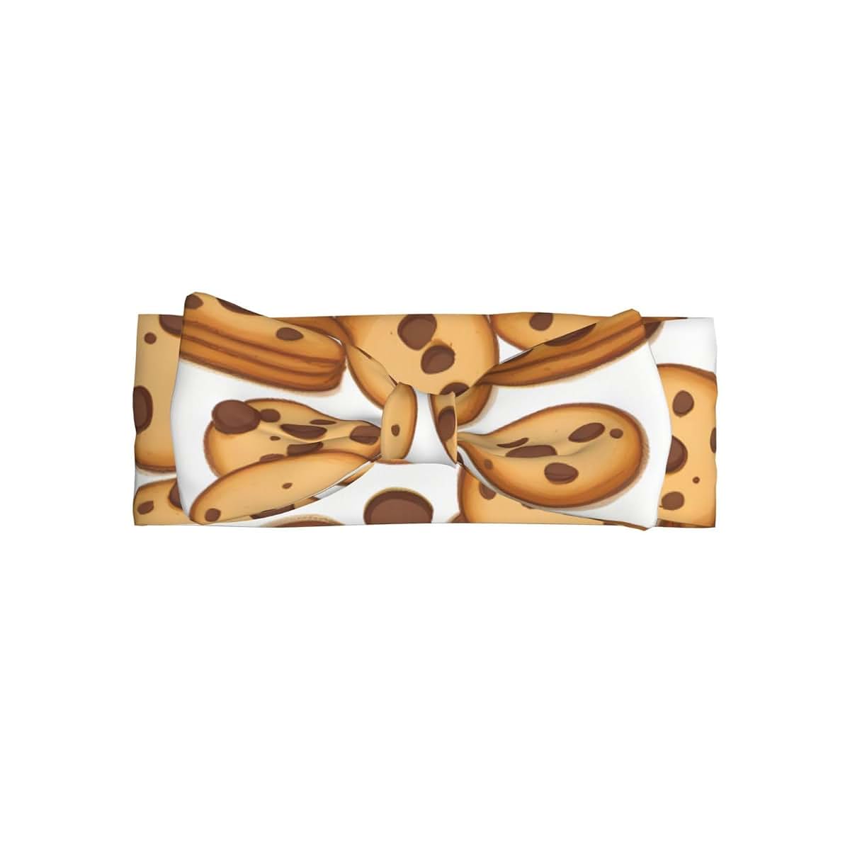 Broleo Cookies Food Print Baby Bow Headband