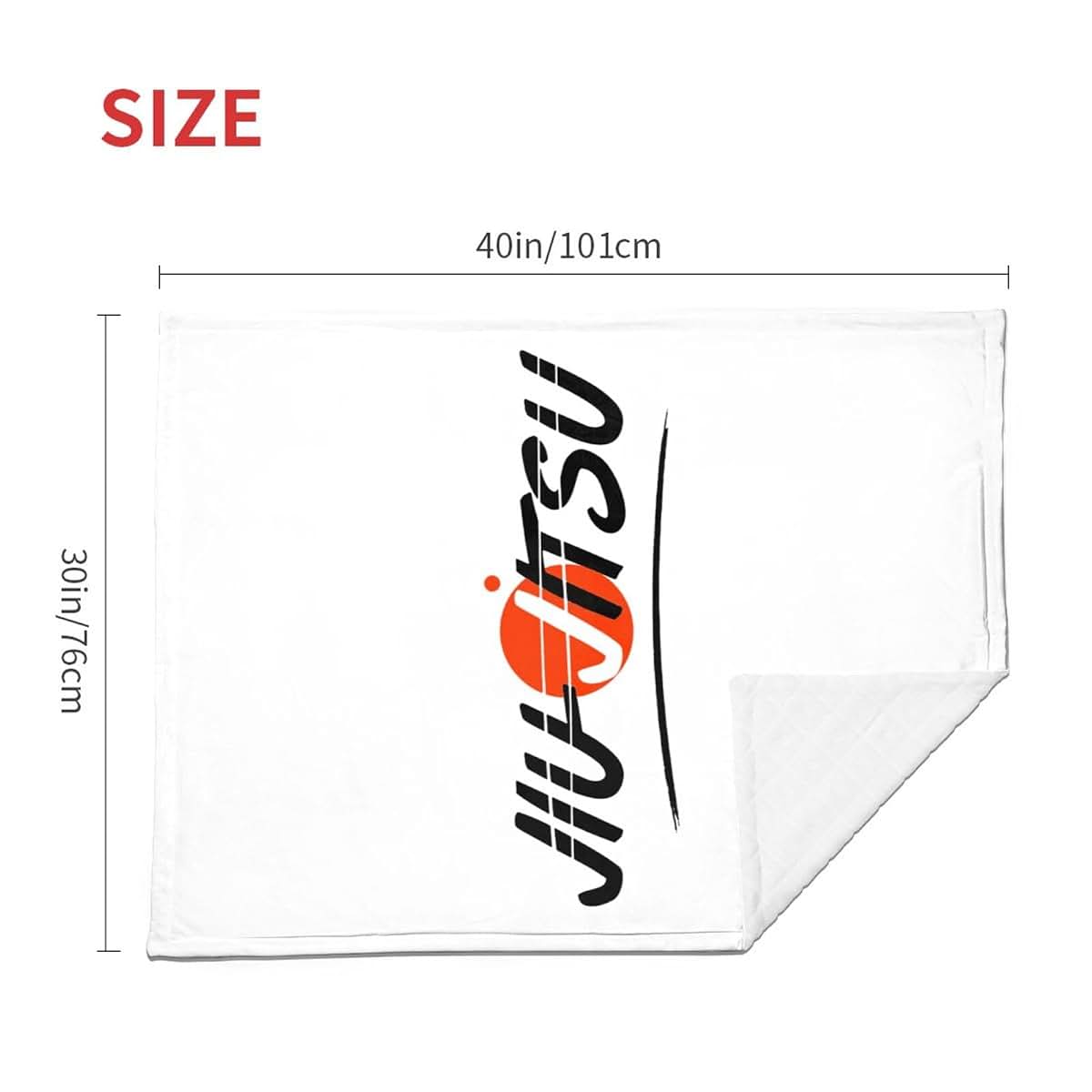 Wettiiop Jiu Jitsu Baby Blanket Infant Nursing Blanket 30" x 40" (photo 4)