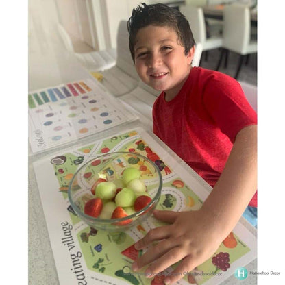 Homeschool Decor Mindful Kids Eat & Learn Placemat (photo 3)