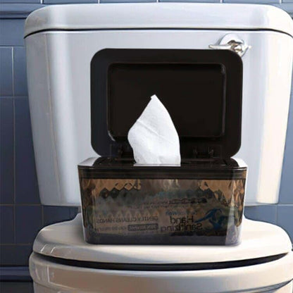 Wipes Dispenser Holder - Large Capacity Moist Wipes Container