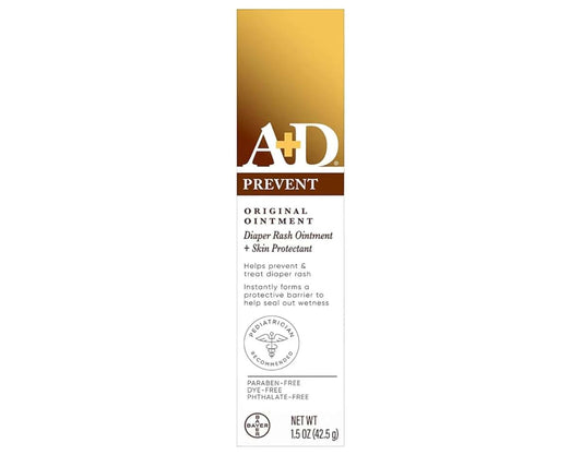 A&D Diaper Rash Ointment and Skin Protectant, Original, 1.5 oz, 2-Pack