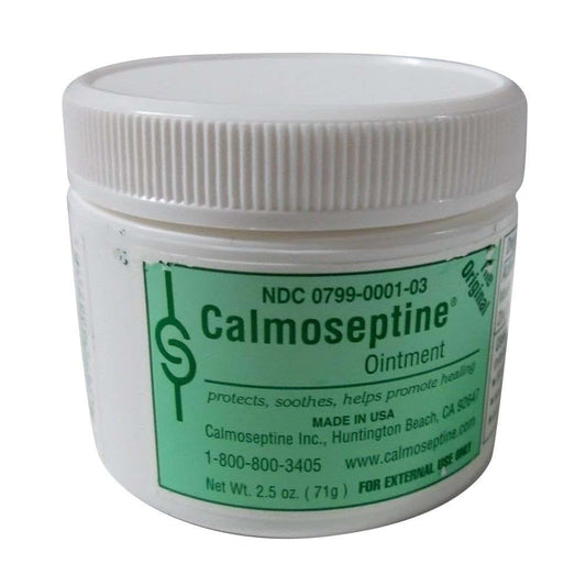Marble Medical Calmoseptine Diaper Rash Ointment, 2.5 Ounce Jar (Pack of 3)