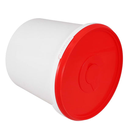 WATIIFUFU Refillable Wipe Bucket Container with Red Lid for Diaper Wipes