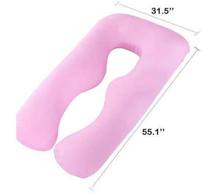 Magik Pregnancy Pillow - U Shaped Maternity Body Pillow with Cooling Cover (photo 2)