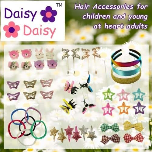 Daisy Daisy Fabric Gingham Bow Clip in Yellow, size: One Size