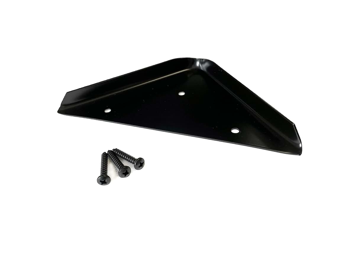 RBH Design Concepts Corner Protector, Rounded Corner Protector, Metal, Black, 4 Pack (photo 4)